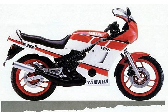 YAMAHA RD 350F 1985-1986