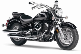 All YAMAHA V Star models and generations by year, specs reference