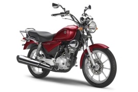 All YAMAHA YBR-125 models and generations by year, specs reference 