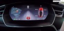 2016 Tesla Model S P90D dash