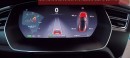 2016 Tesla Model S P90D dash