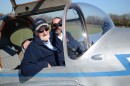 100-year-old RAF veteran takes to the skies in 1947 Miles Gemini