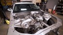 1000 HP Camaro With 6.6L Duramax Diesel Has Carbon Nose, Smokes Hard