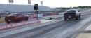 1,000 HP Dodge Demon drag races Challenger Hellcat