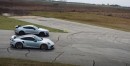 1,000 HP Ford Mustang Shelby GT500 Races Porsche 911 Turbo S