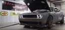1,000 HP Dodge Challenger Hellcat Screams on Hennessey Dyno