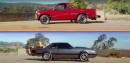 1,000-HP Nissan Hardbody Challenges 800-HP Ford Mustang to a Race, Junkyard Build Wins