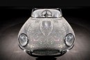 The Crystal Car is a mini Jaguar E-Type entirely set in Swarovskis