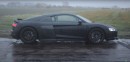 1,090-HP Audi R8 Drag Races a Tuned Audi RS3, the Underdog Prevails