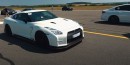 1100 hp Nissan GT-R drag racing