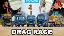 Scania trucks drag race