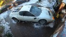 Abandoned Ferrari 512BBi goes through detailing and first wash after 12 years