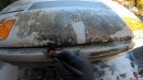 Abandoned Ferrari 512BBi goes through detailing and first wash after 12 years