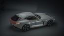 1200 HP Plug-in Has Both Mercedes Gullwing Doors and Shooting Brake Design