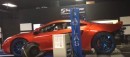 1,200 HP Tri-Turbo McLaren 12C Rocks the Dyno Room