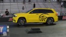 Dodge Challenger SRT Hellcat vs Jeep Grand Cherokee Trackhawk on ImportRace