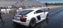 1,300-HP Twin-Turbo Audi R8 Runs Low 8s, Proves Moms Can Be Fast Too