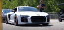 1,300-HP Twin-Turbo Audi R8 Runs Low 8s, Proves Moms Can Be Fast Too