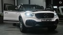 $135,000 Mercedes X-Class "Yachting" Pickup Flexes Widebody, Maybach Wheels