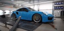 Tuned Porsche 991.2 Turbo S makes 1,355 hp on the dyno as it spits giant flames