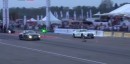 GT-R drag race in Russia