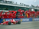F2003-GA and Michael Schumacher winning the 2003 Canadian Grand Prix