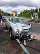 $1.5 Million Worth Crashed Aston Martin DB5 Is Not James Bond Worthy