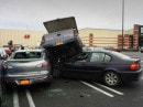 15 Year Old BMW Driver Trashes 5 Cars in Mall Parking Lot