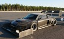1,500 HP Audi R8 with Super-Sized Aero: Time Attack