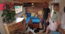 This tiny house was built entirely with upcycled and resourced materials, as a DIY project