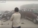 Indian highway pile-up caused by smog