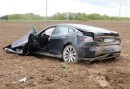 Tesla Model S crash in Germany