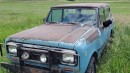 Nissan Turbo Diesel 1980 International Scout II abandoned in the field gets running for 600-mile road trip
