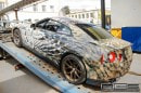 1,800 HP Nissan GT-R Gets Own Wrap, Wings Appear When Doors Are Open