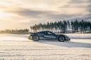 Rimac Nevera undergoing winter testing in Sweden