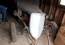 1934 Ford 3-Window coupe dragster barn find