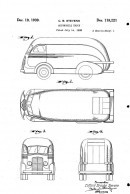 Brooks Stevens' patent for his experimental vehicle