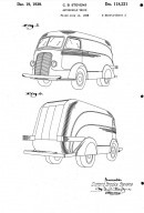 Brooks Stevens' patent for his experimental vehicle