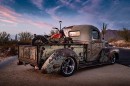 1946 Ford F-1 with Harley-Davidson Hummer