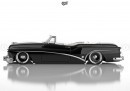 1953 Buick Skylark EV Hot Rod rendering by Abimelec Design on Instagram