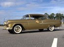 Replica of the 1955 gold-plated Chevrolet Bel Air Sports Coupe