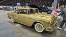 The 1955 Chevrolet Bel Air Replica with 24-carat gold plating