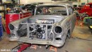 1955 Chevrolet Bel Air Supercharged LS9 T56 Pro Touring Build Project on Hand Built Cars