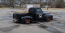 1955 Ford F-100 rat rod with procharged Coyote V8