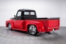 1955 Ford F100 restomod with a Lexan see-through bed floor