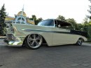 1956 Chevy Bel Air Tri-Five restomod CGI to reality by personalizatuauto