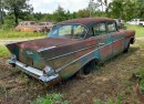 abandoned 1957 Chevrolet 210
