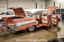 1957 Chevy Bel Air Tri-Five on 355 SBC with Airstream 16 for sale by GKM