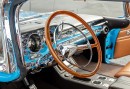 1959 Pontiac Bonneville Restomod With Porsche's Riviera Blue for Sale at Barrett-Jackson