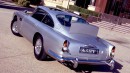 The 1963 original Aston Martin DB5 from Goldfinger, on a rare test drive in 1995